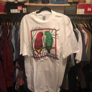Hanes Shirts - Vintage Hanes Parrots T-shirt Hanes Shirts - Vintage Hanes Parrots T-shirt